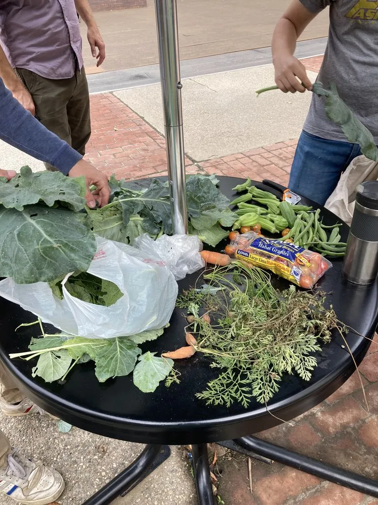 Garden harvest.
